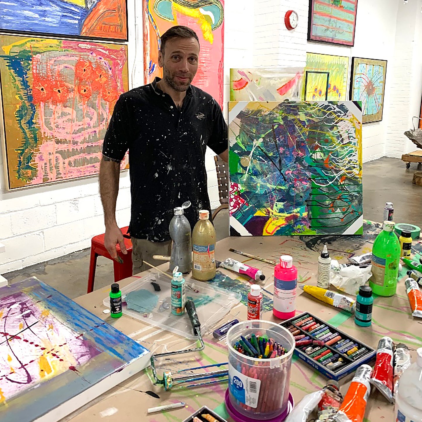 Abstract Art Day Workshops