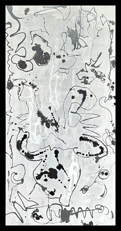 Drip Splash Pour Triptych